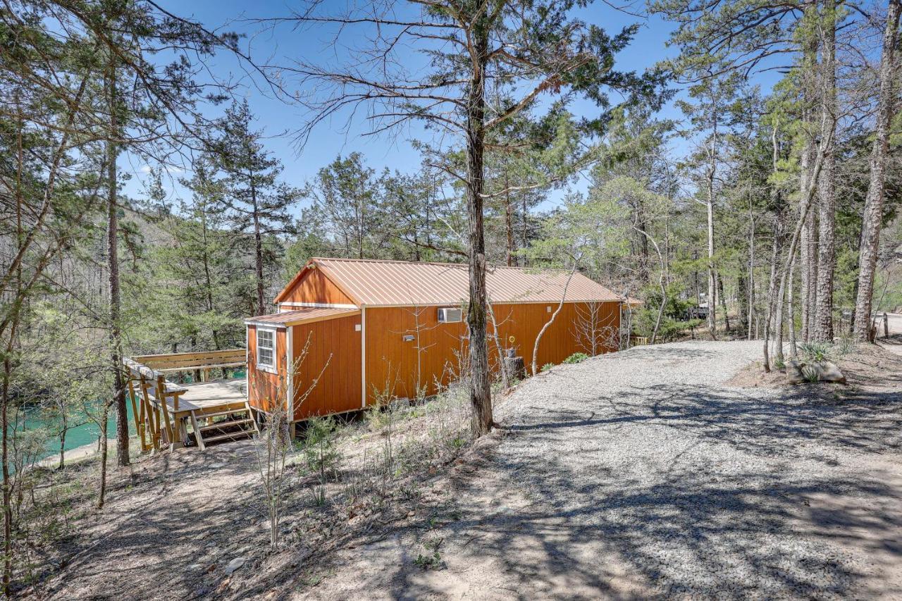 Cliffside Eureka Springs Cabin With Beaver Lake View Bagian luar foto